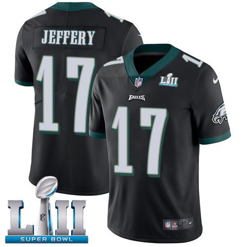 Men Philadelphia Eagles #17 Jeffery Black Limited 2018 Super Bowl NFL Jerseys->->NFL Jersey